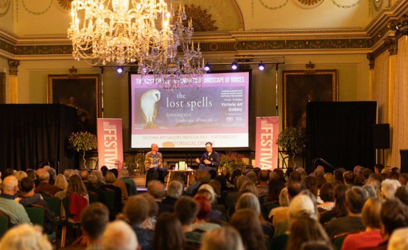 Talk at The Bath Literature Festival